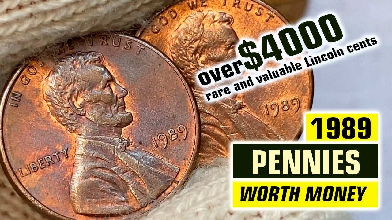 Rare 1909 to 1989 Lincoln Pennies That Could Make You a Millionaire!