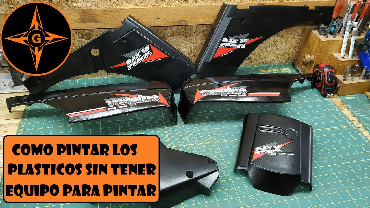 RESTAURACION DE MI VESPINO DE 1985 PASO A PASO PINTURA Y VINILOS  GINESSOT 10