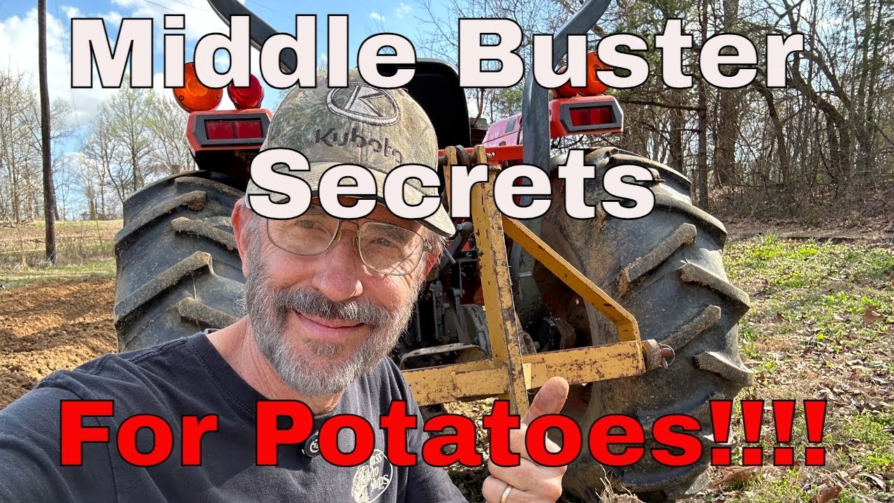 Planting Potatoes Made Easy with the Middle Buster 🥔🌱