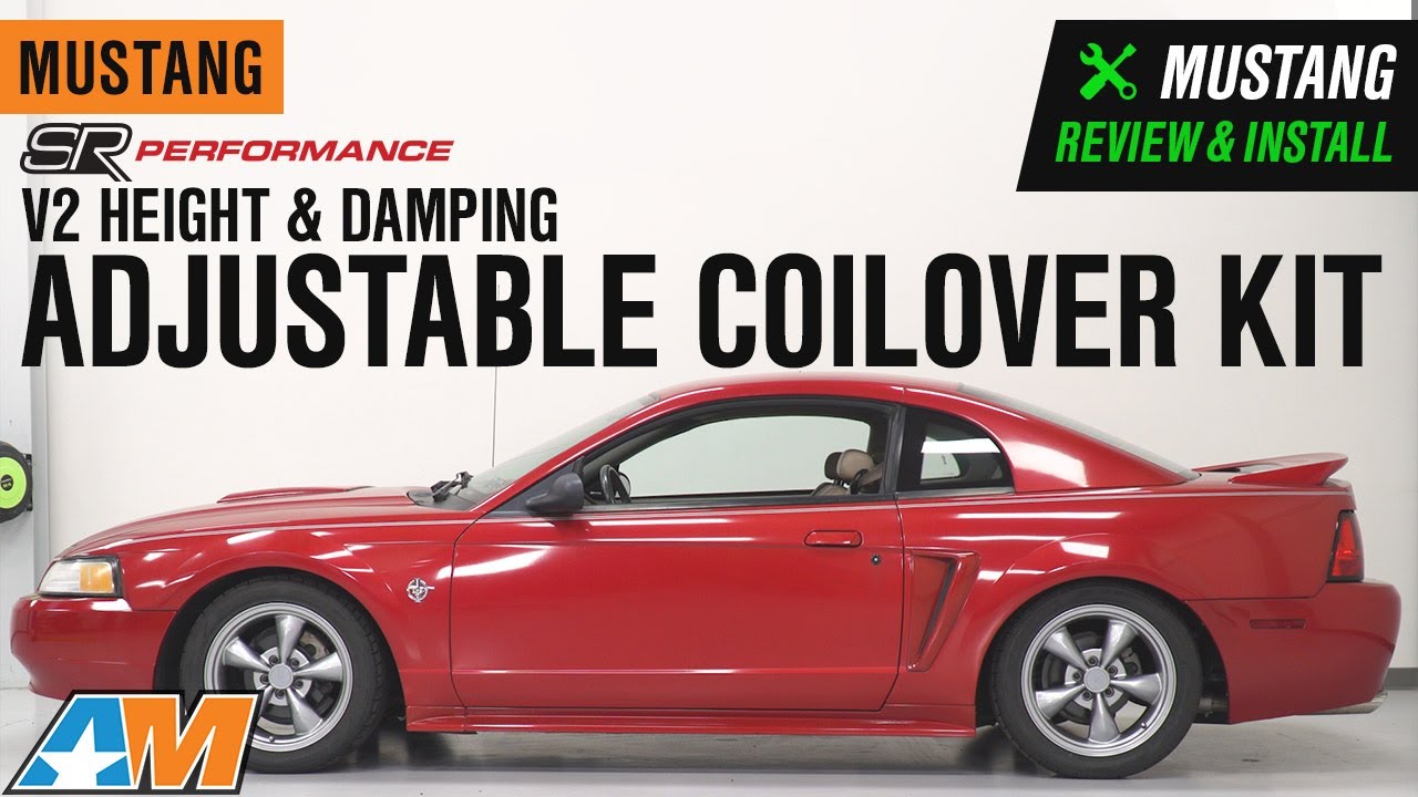 1994-2004 Mustang SR Performance V2 Height & Damping Adjustable Coilover Kit Review & Install