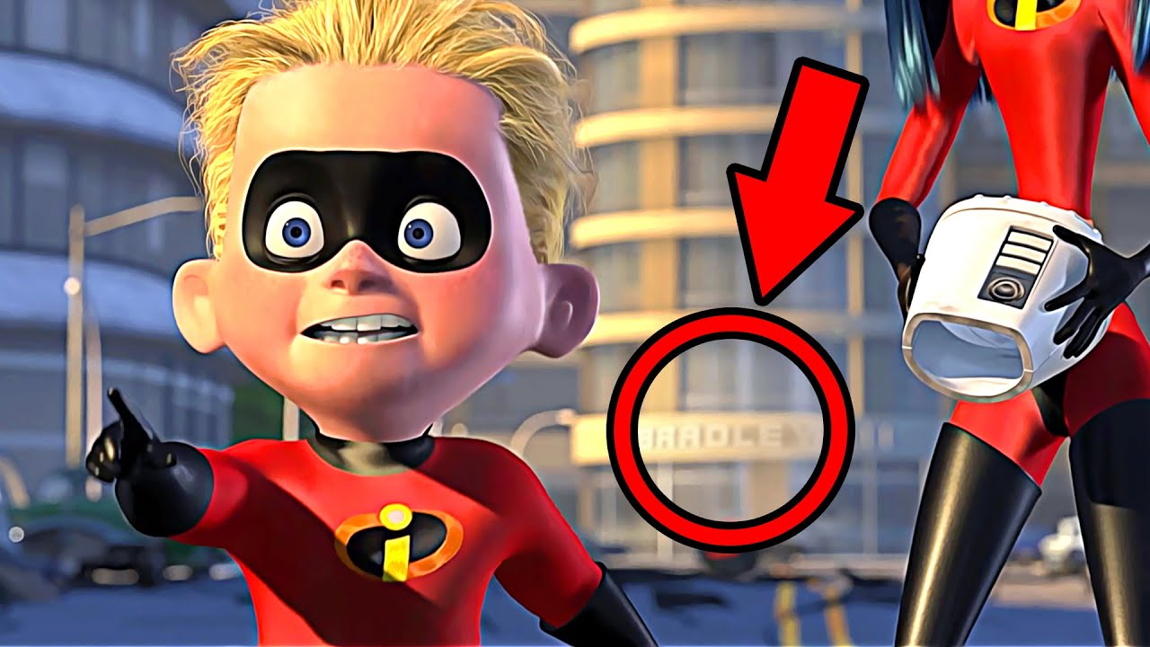 61 DETALHES que você PERDEU em OS INCRÍVEIS (PIXAR) 🎬