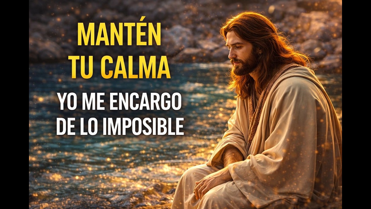 Dios te dice hoy: Mantén la calma… Yo me encargo de lo imposible | Escucha este mensaje