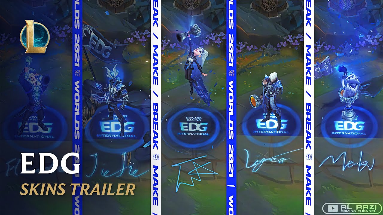EDG Skins Trailer | Worlds 2021 Champion - League of Legends [英雄联盟]