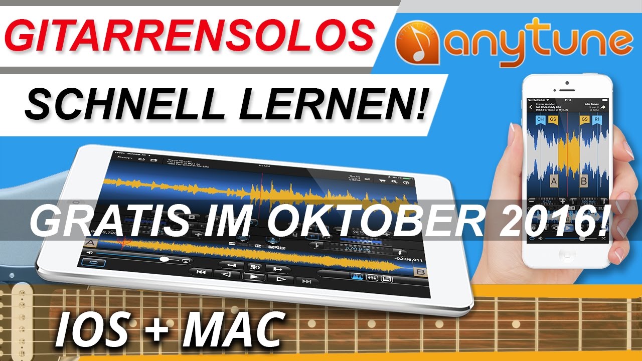 Gitarre spielen lernen ▶ Gitarrensolo lernen ▶ nachspielen ▶ Für Anfänger, Fortgeschrittene, Profis!