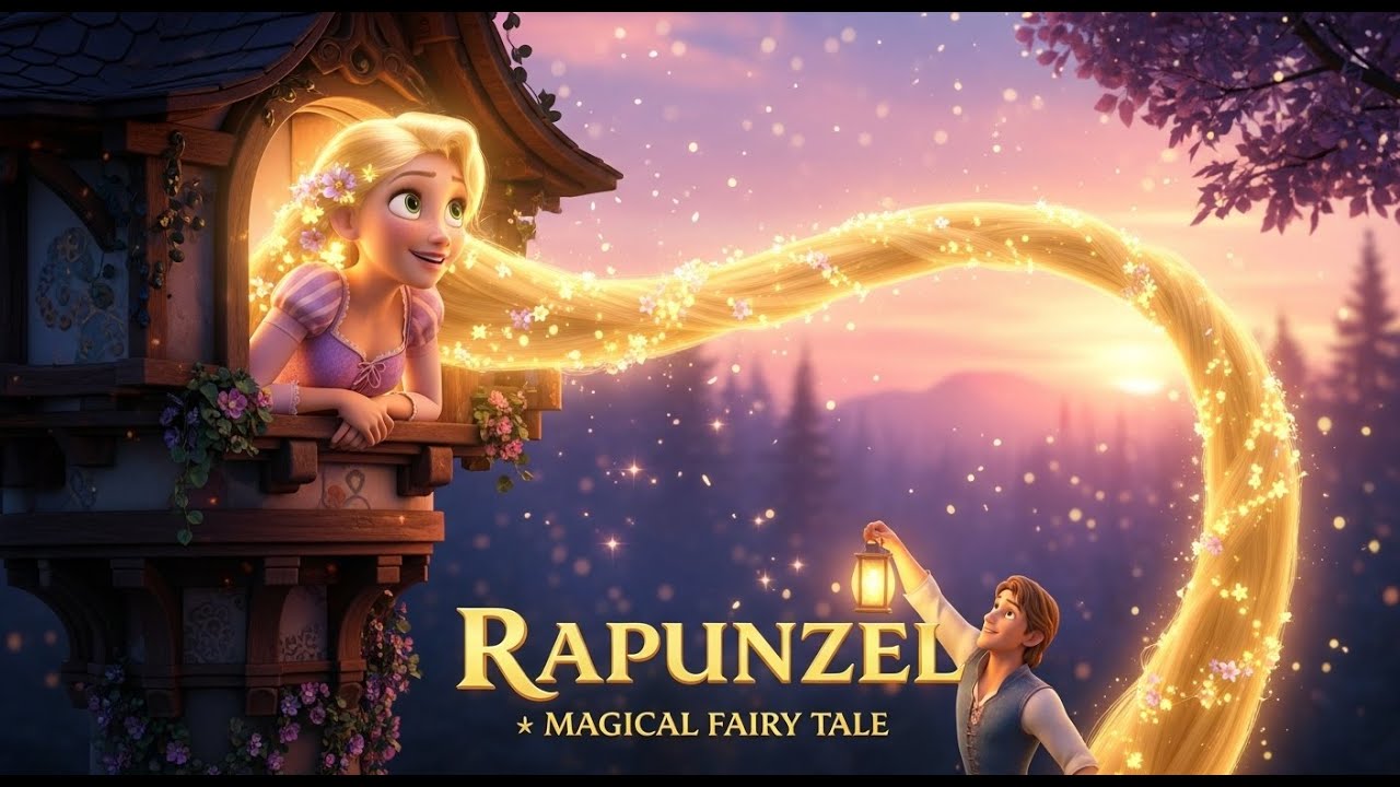 Rapunzel: The Magical Story 🌟✨ Bedtime Stories for Kids in English | Fairy Tales