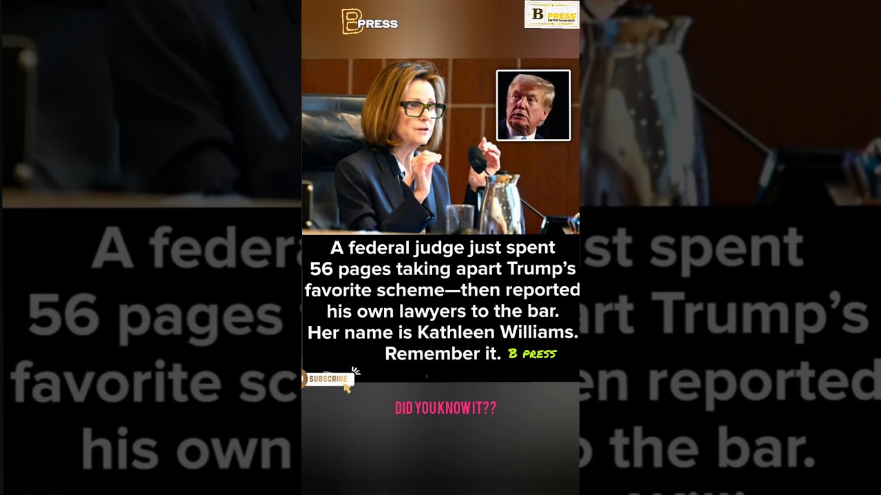 Federal Judge Exposes Trump&rsquo;s Scheme in 56-Page Ruling! ⚖️💥 #Shorts