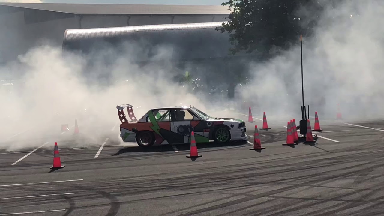 Shehzad Mohammad Soorabally Redbull Car Park Drift KING of Mauritius 2018