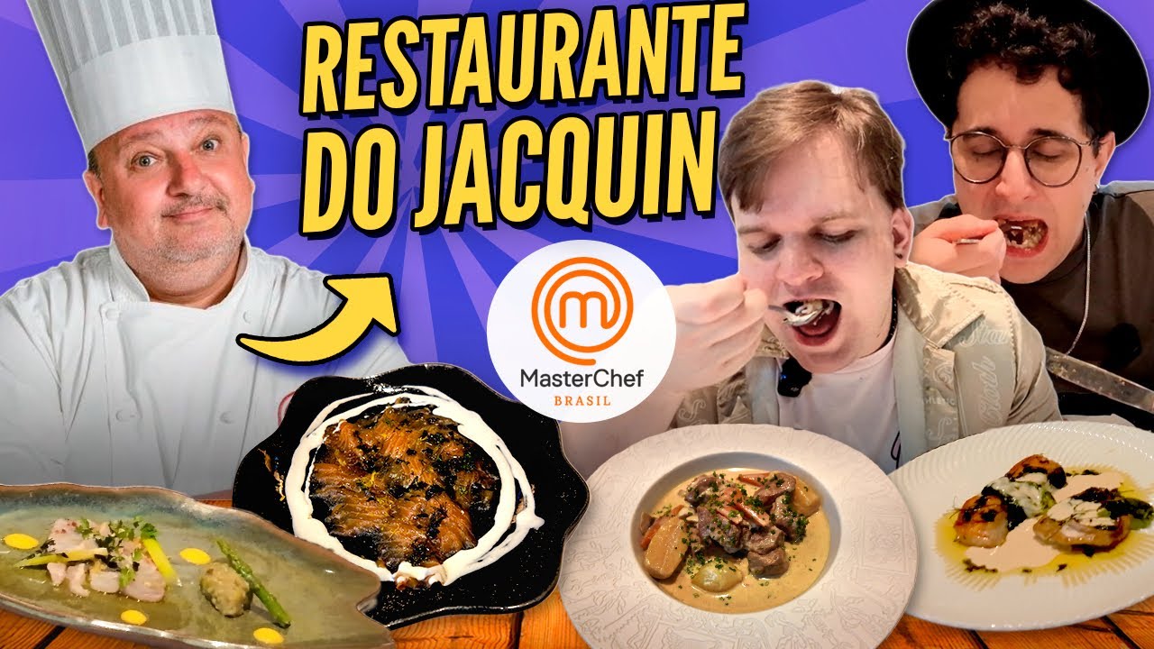 Visitamos o NOVO Restaurante do Jacquin do Masterchef | JOJO