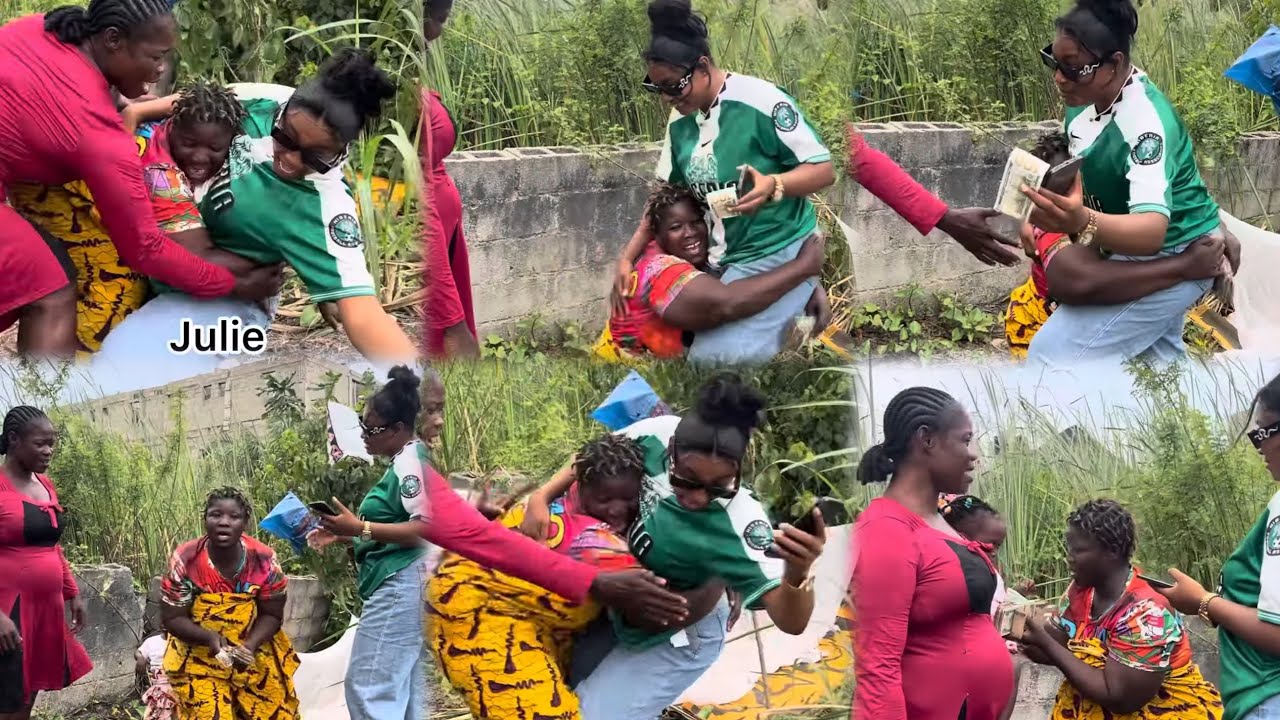 We had a cry of a bàbý in a bush  and unbelievable happened oh God people are really suffering 😭