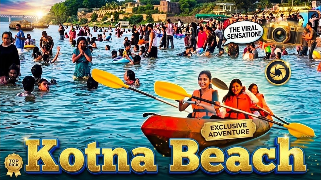 kotna Beach🏖 Vadodara 2025 || Kotna Beach Vadodara Part 2 l Kotna Beach Boating Place l Vlog l