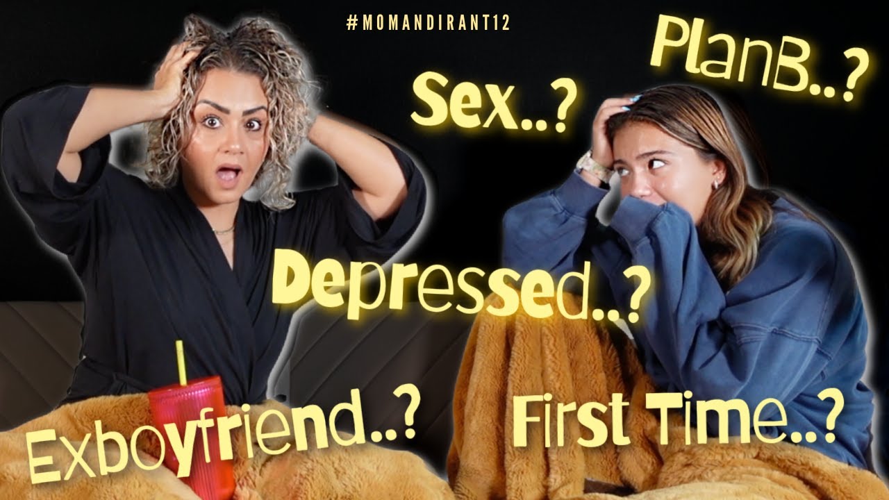 Asking My Mom Questions you're TOO Afraid 😳 to Ask !!! / | MOM AND I RANT #12