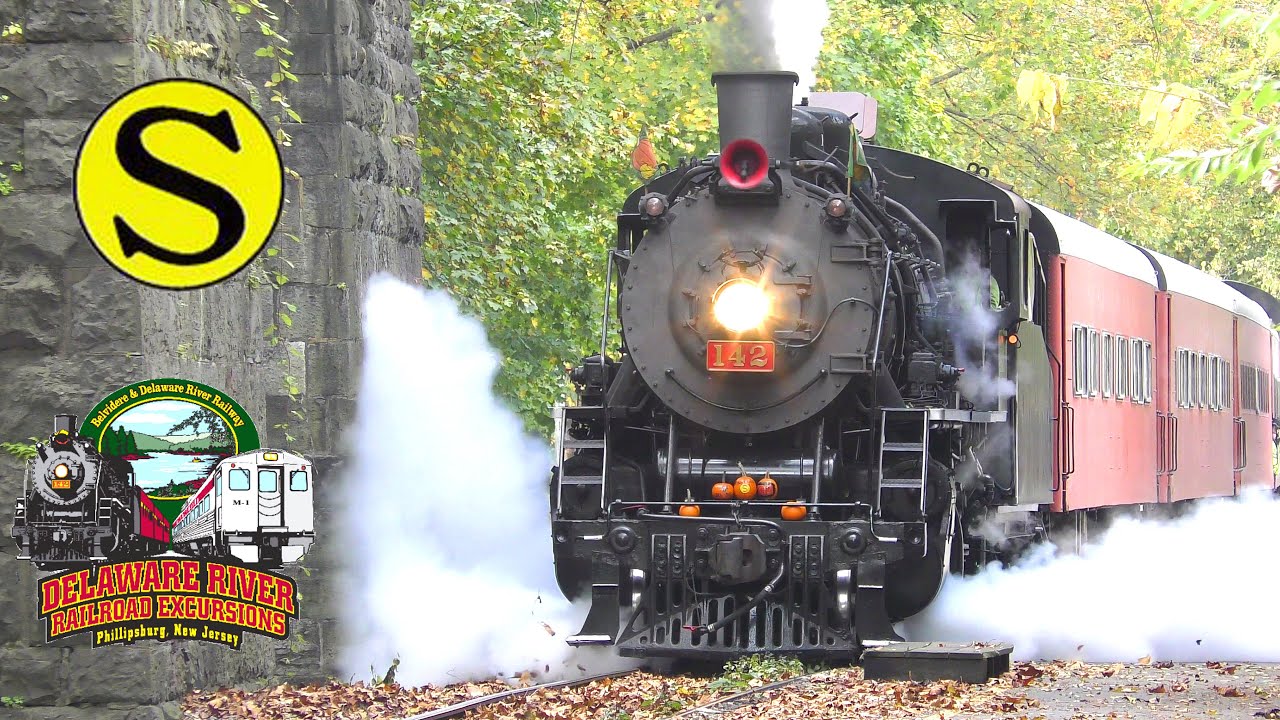NYSW 142: The Return of Steam on the Delaware River Railroad Excursions (With Pacing & Racing) (4K)