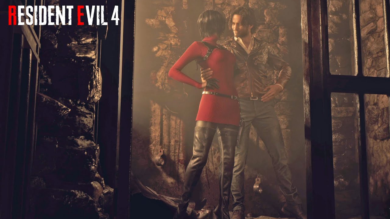 Ada & Luis Flamenco Dance in Separate Ways -  Resident Evil 4 Remake (RE4 2023)