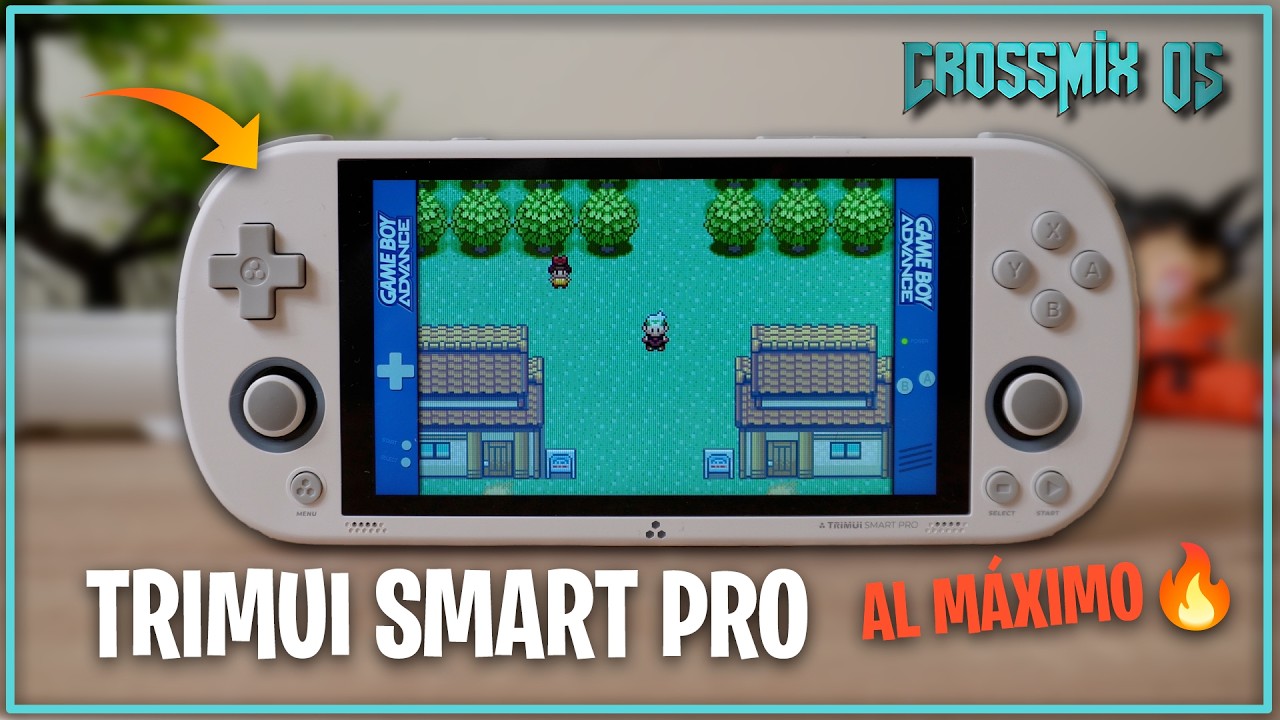 TRIMUI Smart Pro al MÁXIMO: CrossMix OS -  La REVIEW DEFINITIVA 🔥