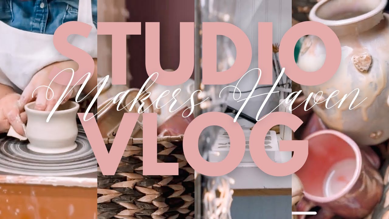 A Love Potion Pottery Collection for Valentines Day | Studio Vlog