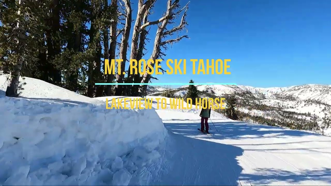 Mt Rose Ski Tahoe - Wild Horse