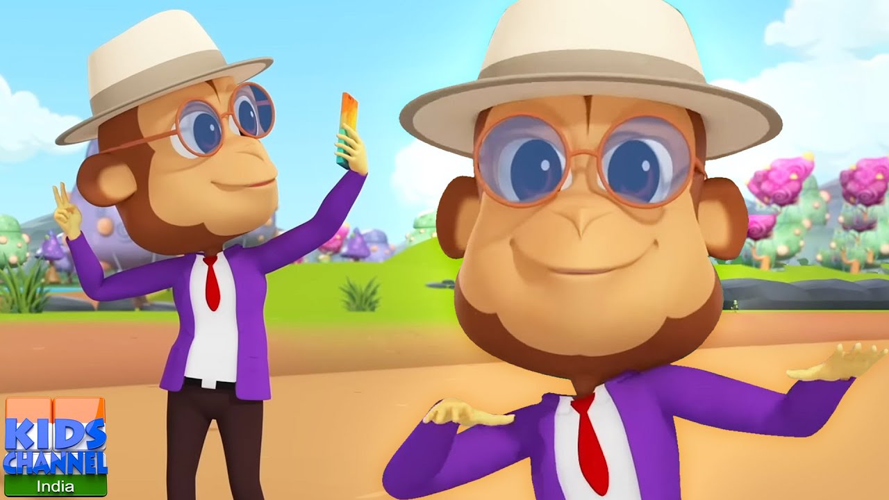Bandar Mama Ki Mastani Chal, Scooter Geet, Hindi Nursery Rhymes for Kids