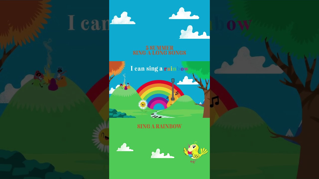 5 Summer Sing-a-Long Songs | The Rainbow Collections