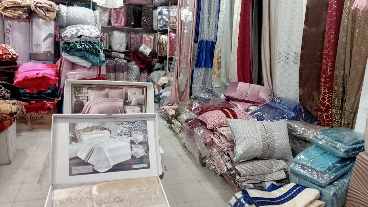 حفيظات في الأفرشة والتغطية محل علي الجاوي بمناسبة رمضان 2024، حي سبع تيسمسيلت 🌹🤗