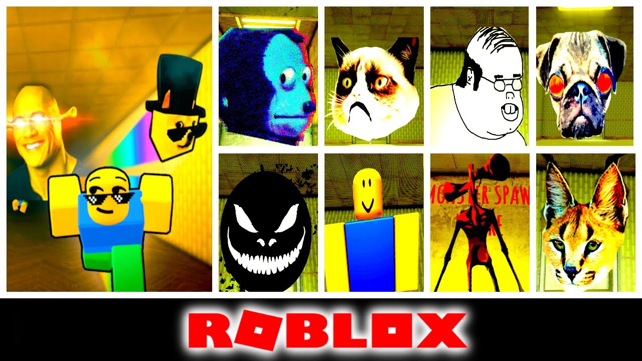 Backrooms Race Clicker All Monsters Roblox