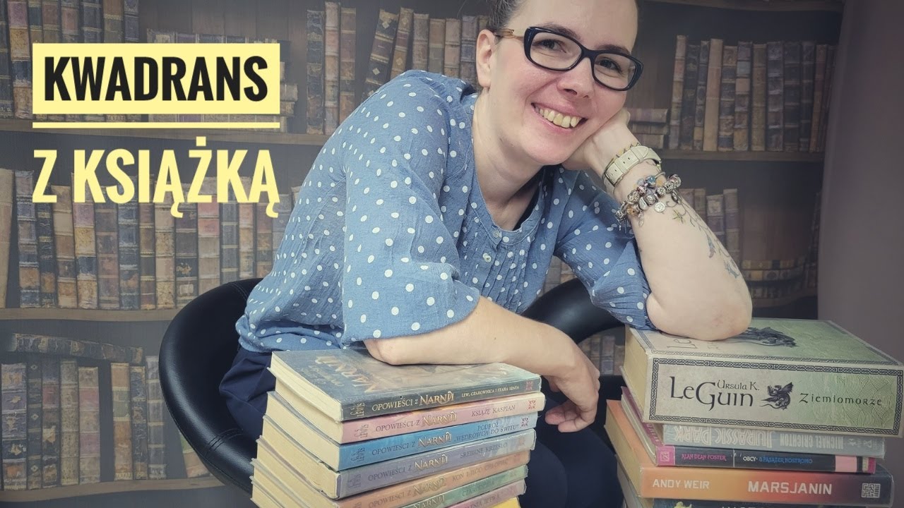 Kwadrans z książką - odcinek 45 - fantastyka zagraniczna - polecajki
