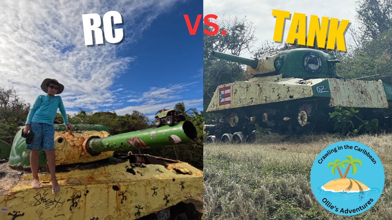 Tank vs. RC! Crawling on Flamenco Beach Culebra | EPS 5 Crawling in the Caribbean