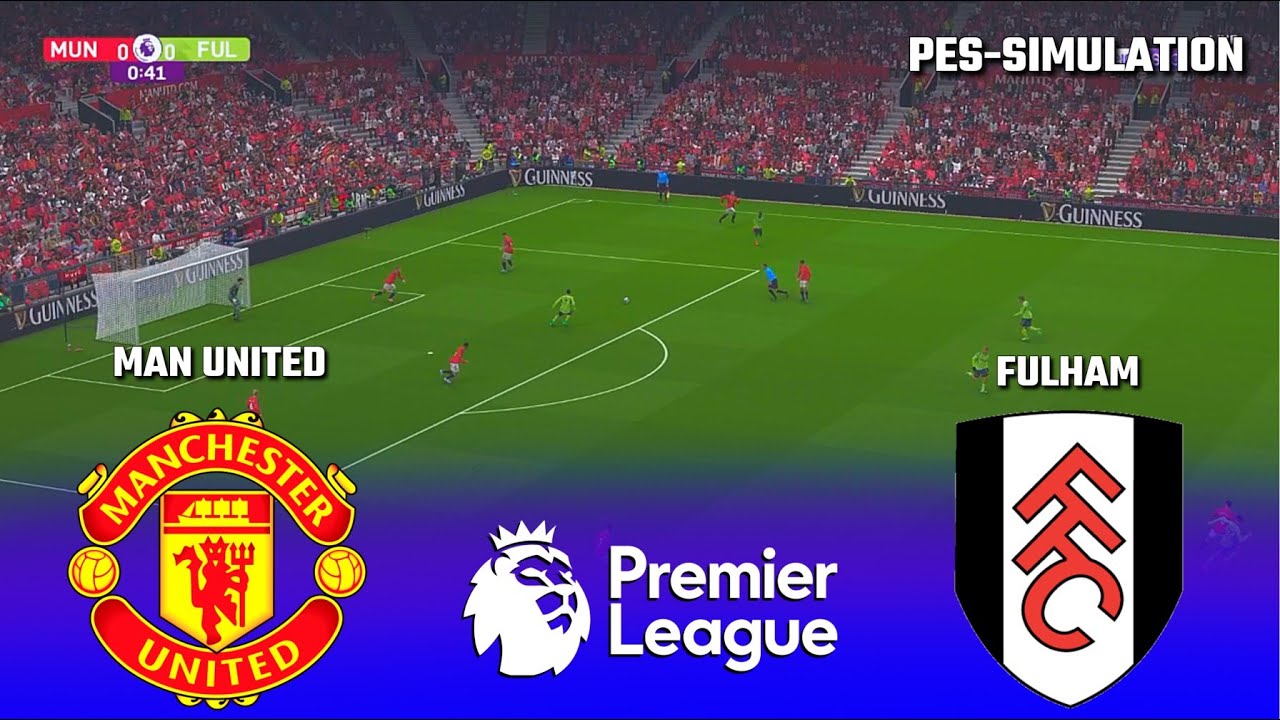 Manchester United vs Fulham  - Premier League 2025 | PES 21 Simulation