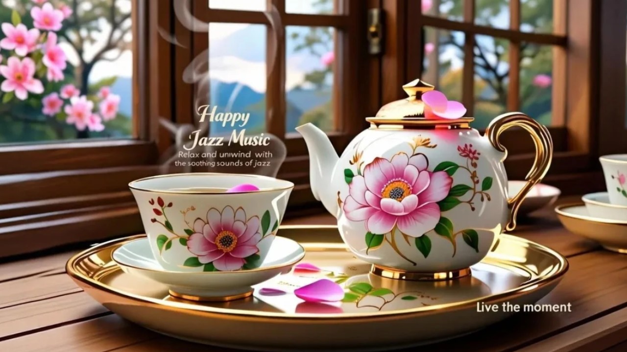 Happy Jazz Music ☕ Bossa Nova Coffee Vibes, Smooth Café Jazz for Study Focus & Relaxing Mornings