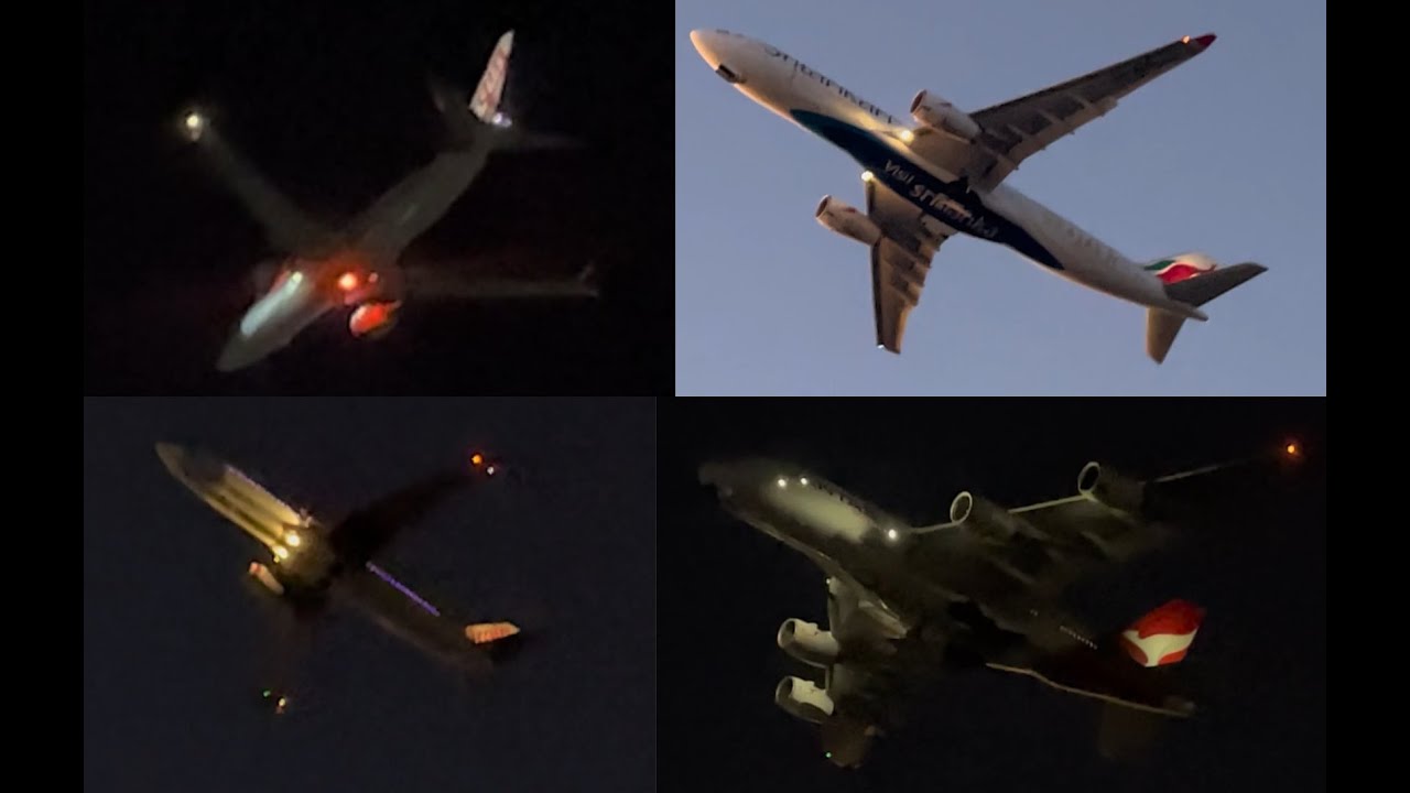 Planespotting at Sydney Airport - 07/25 close up takeoffs - 28 July 2024