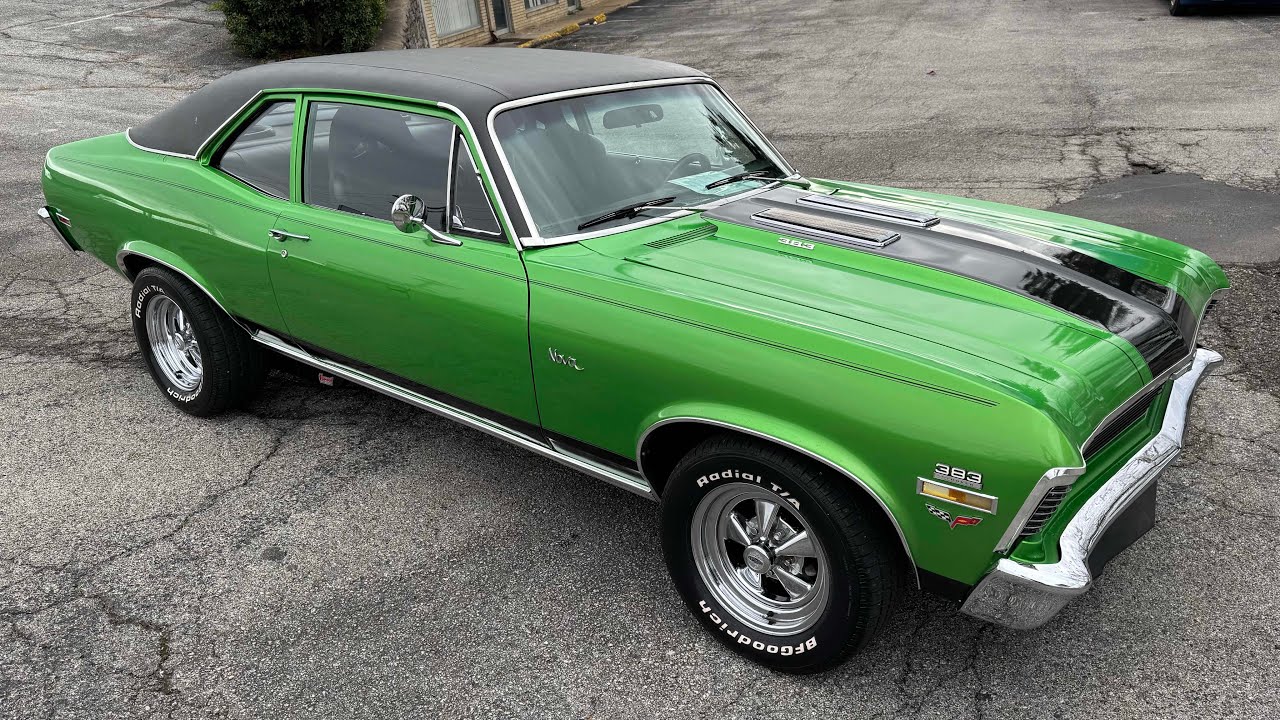 Тест-драйв Chevrolet Nova 1970 года. ПРОДАНО за 26 900 долларов. Maple Motors #2989.