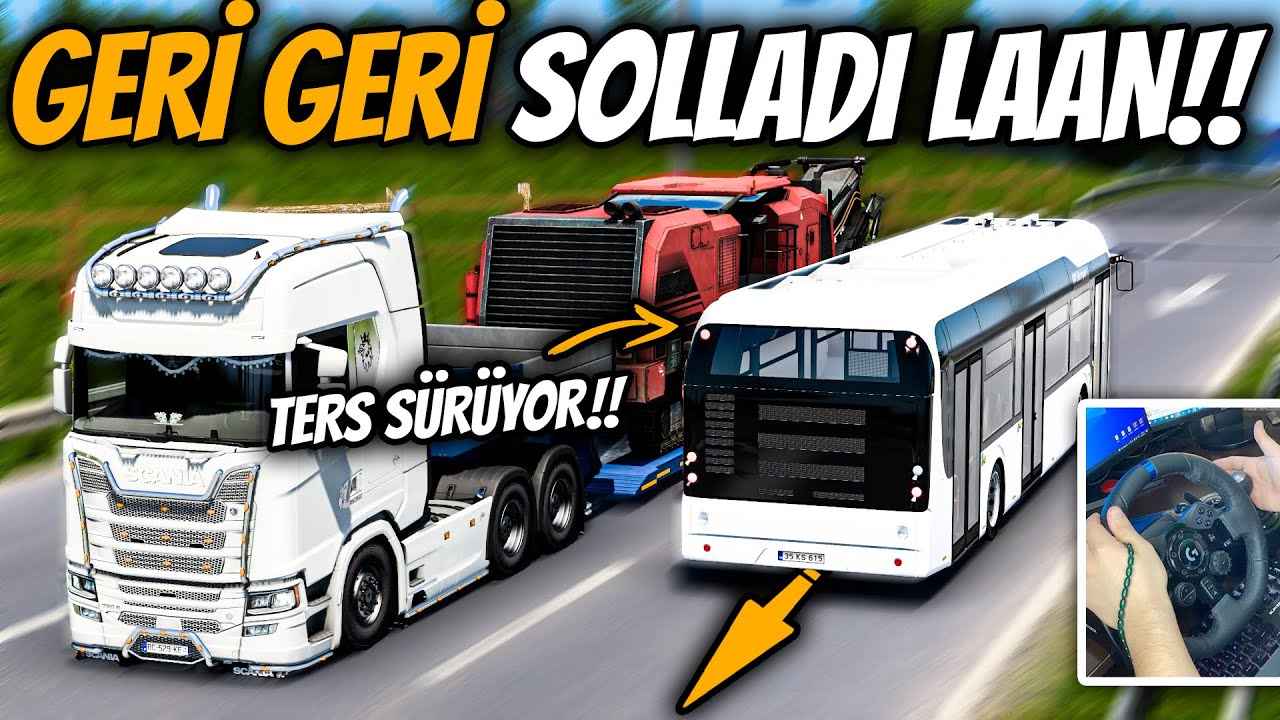 OLAYA BAK !! ( ADAM BENİ GERİ GERİ SOLLADI LAAAN !! ) - CALAİS - DUİSBURG YOLU | ETS 2 TRUCKERSMP