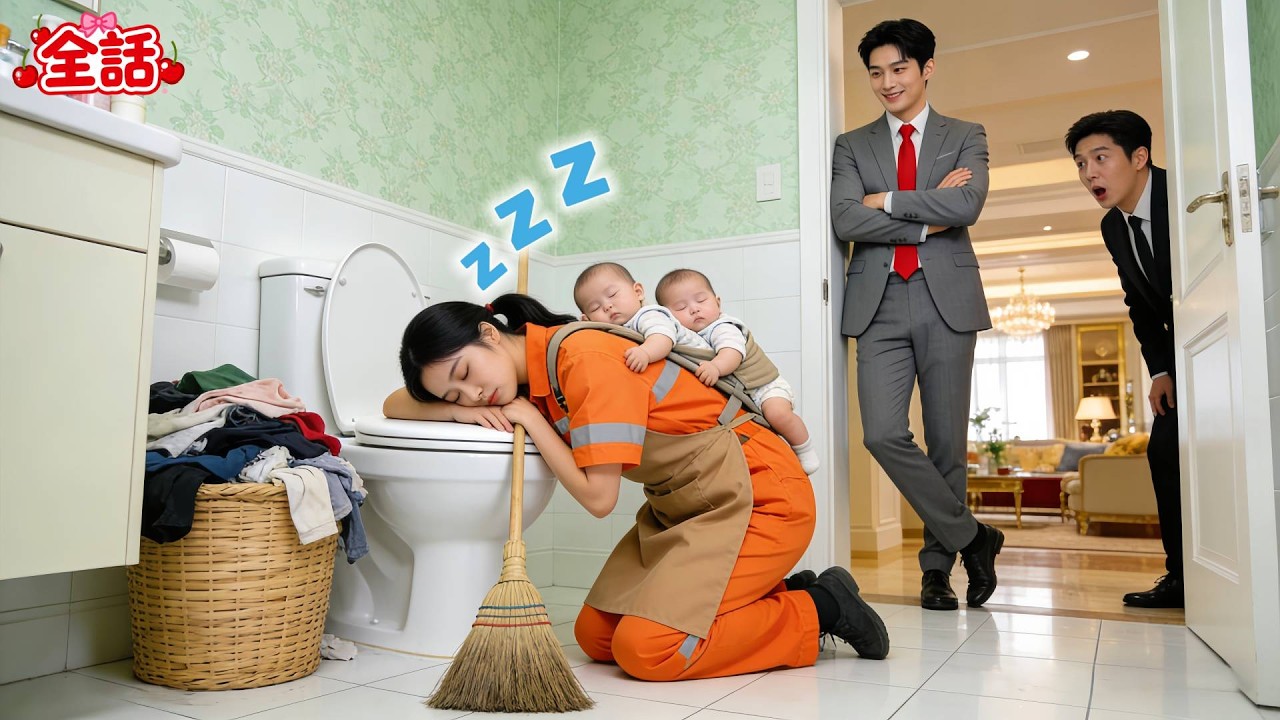 CEOは生まれてから一度も笑ったことがなかった！シングルマザーのベビーシッターがトイレで寝ているのを見た時、彼は初めて笑った。そして彼女に恋をした！