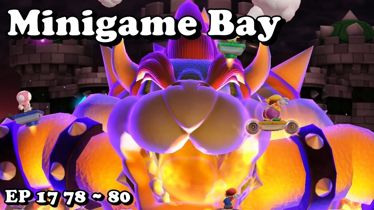 EP17 Minigame Bay 78 to 80 Super Mario Party Jamboree | Popular Game | #gaming #gameplay #games