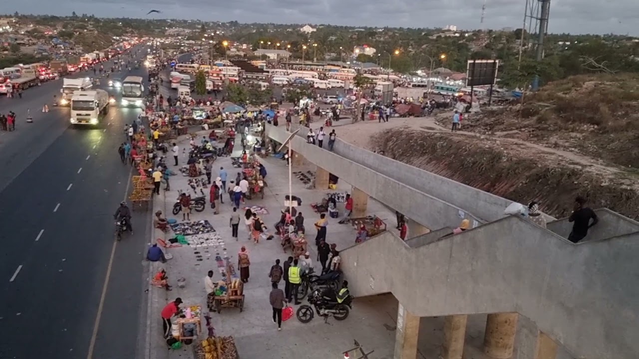 MAGUFULI BUS STAND AND MBEZI MWISHO Station Views #tanzania