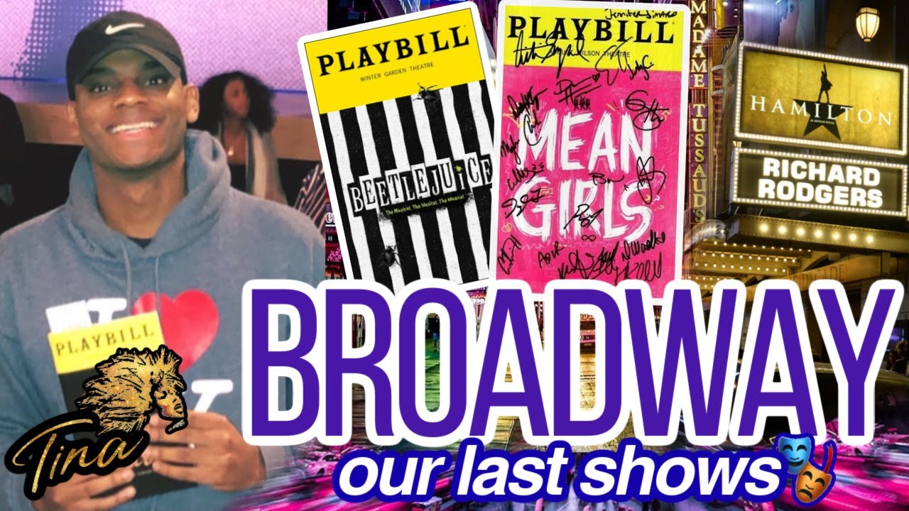 Seeing Mean Girls On Broadway & TINA, The Musical *pre- broadway shutdown | Tywan Wade Vlogs