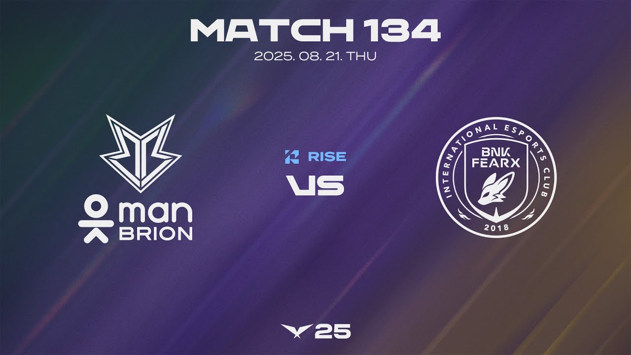 BRO vs BFX | Match 134 Highlights | 08.21 | 2025 LCK