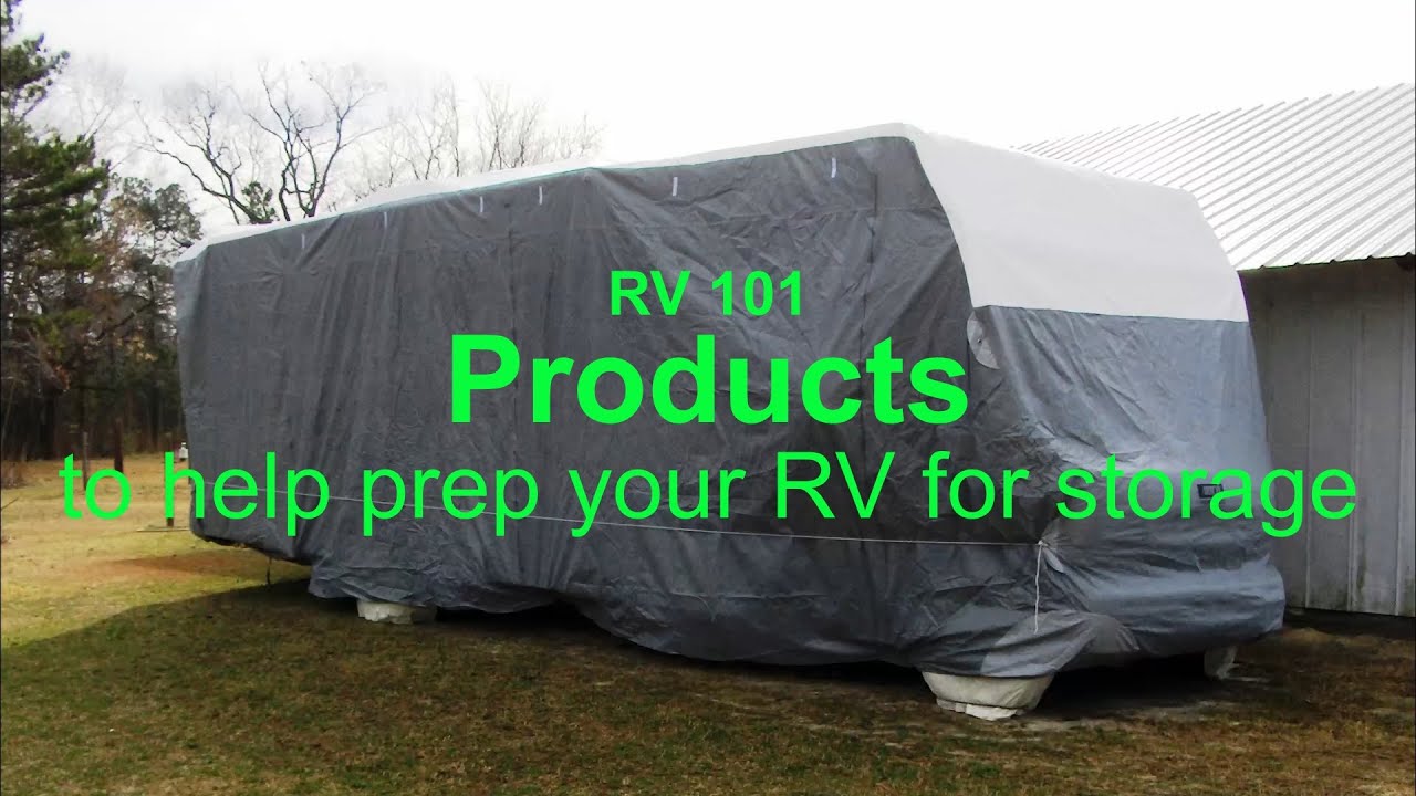 RV 101® — продукты, которые помогут подготовить ваш автодом к хранению