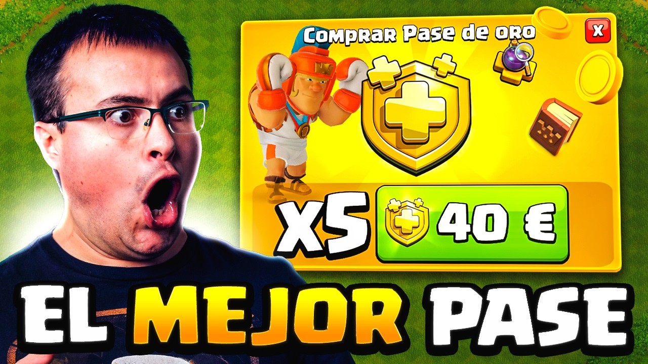 COMPRO 5 PASES de BATALLA a la vez!! El MEJOR Mes para el Pase de Oro 🔥