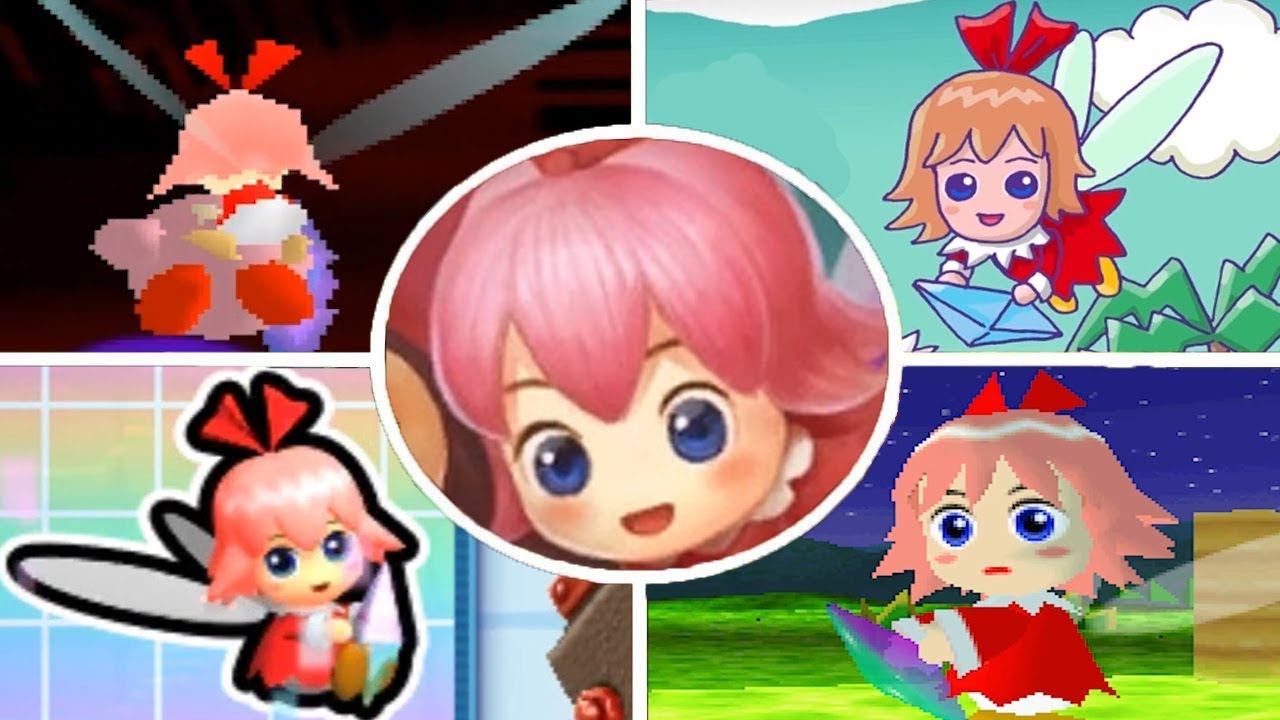Evolution of Ribbon in Kirby Games (2000 - 2018)