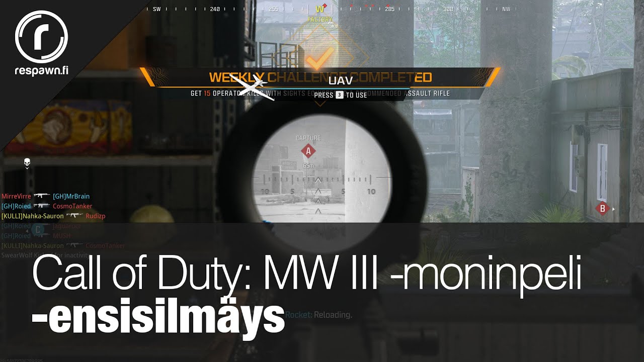 T&auml;llainen on Call of Duty: Modern Warfare III -moninpeli