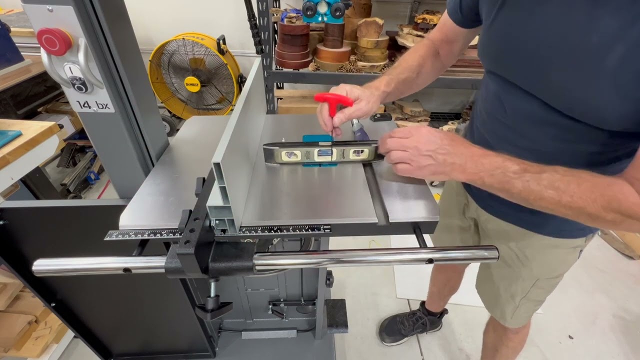 How To Set Up Your Laguna 14BX Bandsaw Like A Pro!