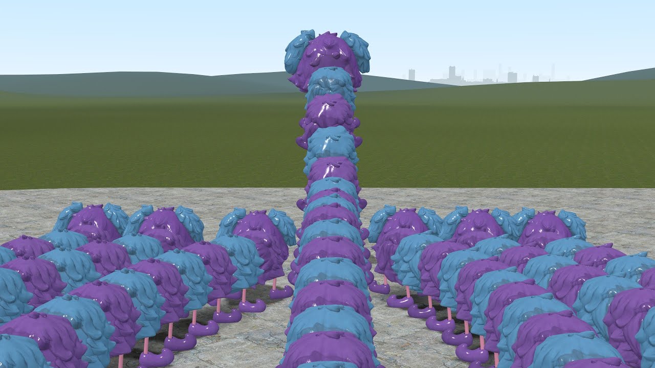 I BECAME NEW PJ PUG-A-PILLAR POPPY PLAYTIME CHAPTER 2 In Garry's Mod!