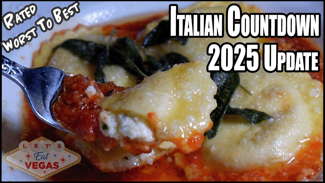 Italian Countdown II &ndash; 5 Vegas Restaurants Ranked (2025 Update)