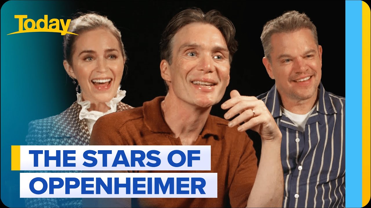 Oppenheimer stars reveal strange ways they prepared for their roles | Today Show Australia