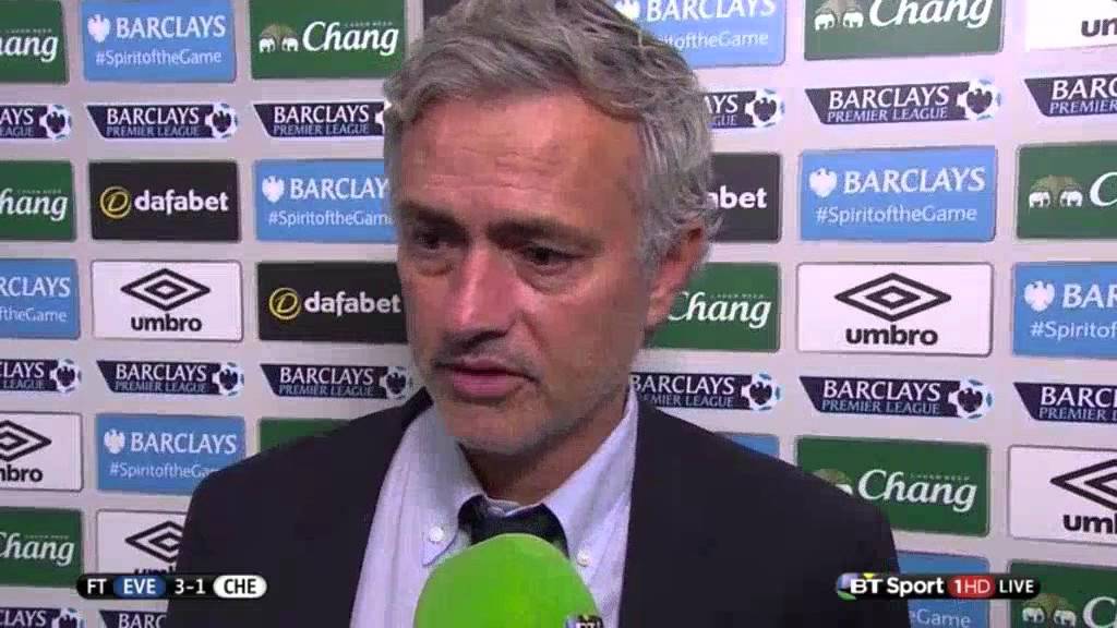 Everton 3-1 Chelsea - Jose Mourinho Post Match Interview