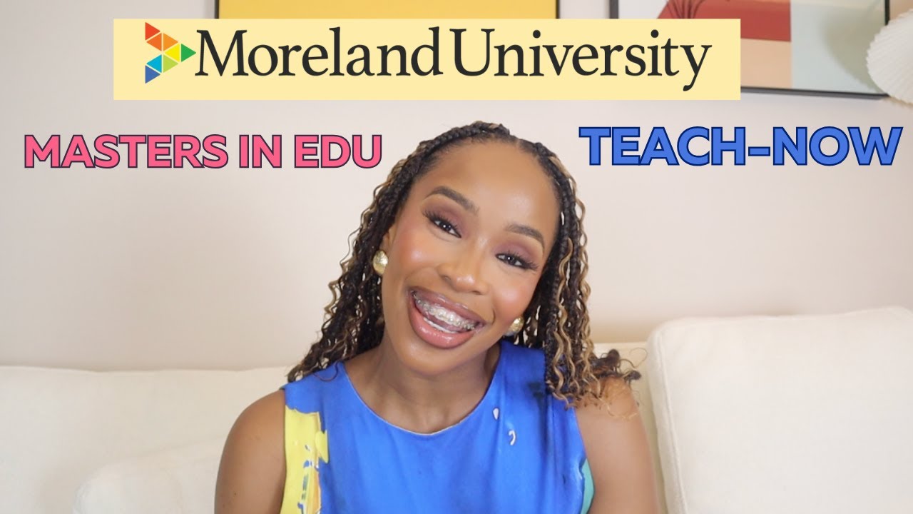 Gain a Masters in Ed in 12 months| Moreland University Programs|21st Century Educators #teaching