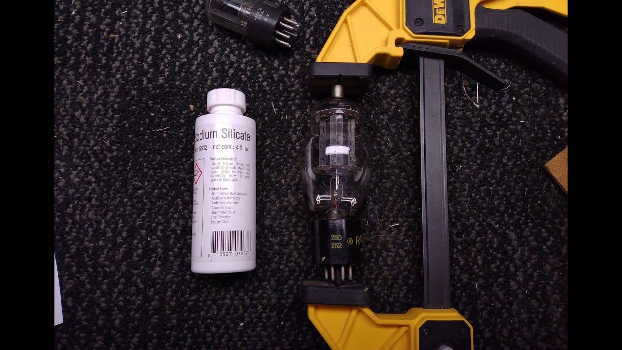 Bob's Tech Tip: Repair loose tube base and cap with liquid glass