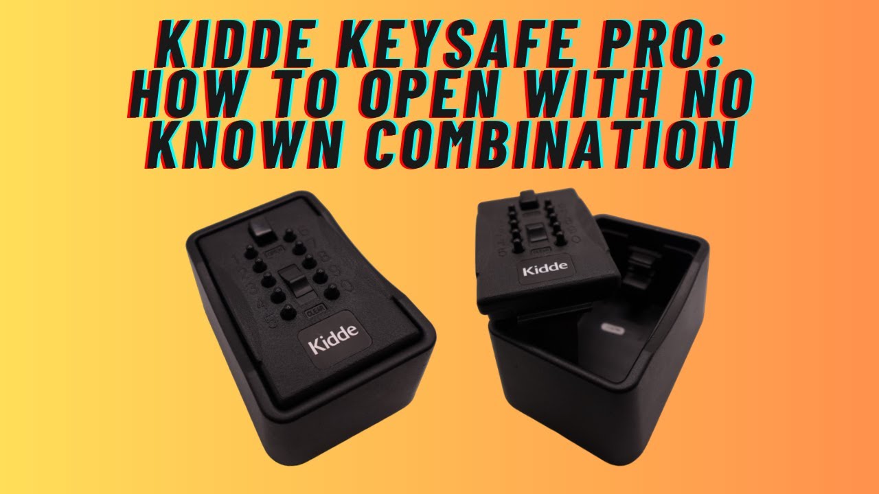 Kidde KeySafe Pro: как открыть, не зная комбинации
