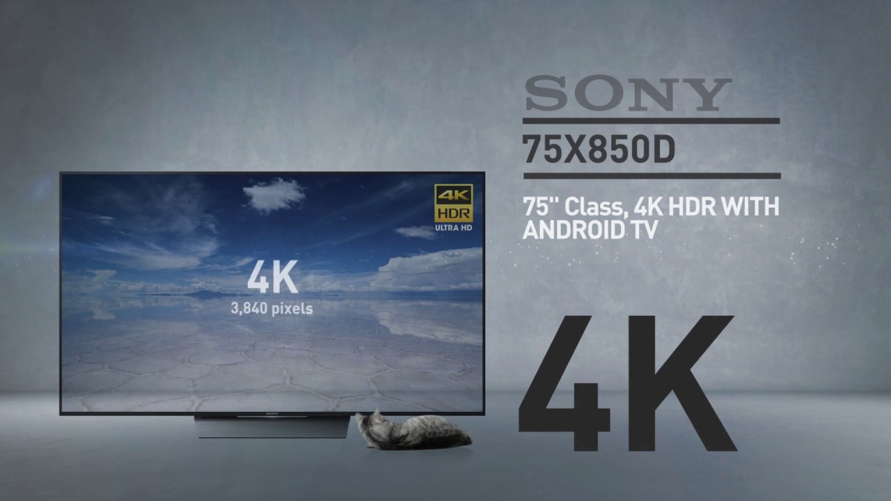 SONY 75X850D 4K HDR with Android TV XBR X850D Series // Full Specs Review