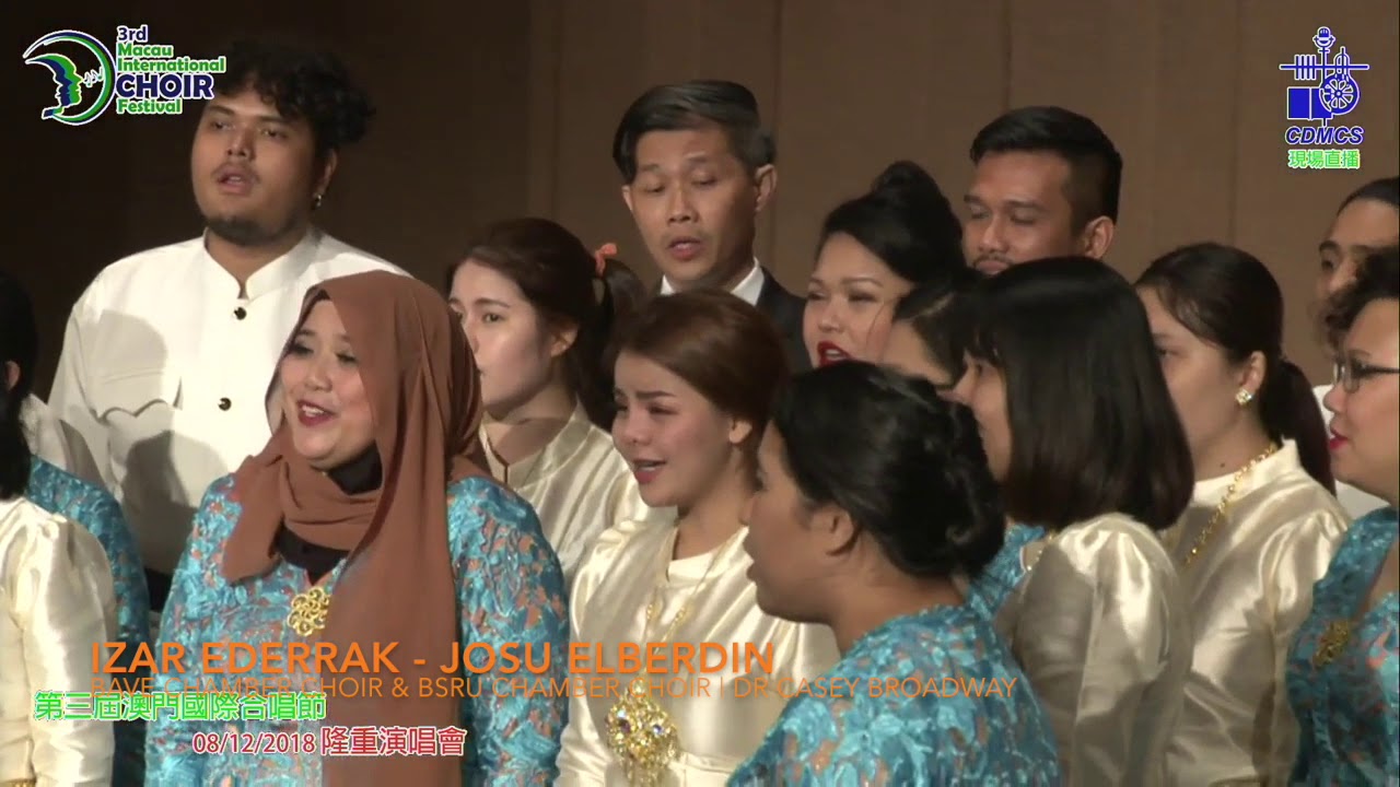 IZAR EDERRAK by Josu Elberdin @MICF2018 | BAVE Chamber Choir & BSRU Chamber Choir